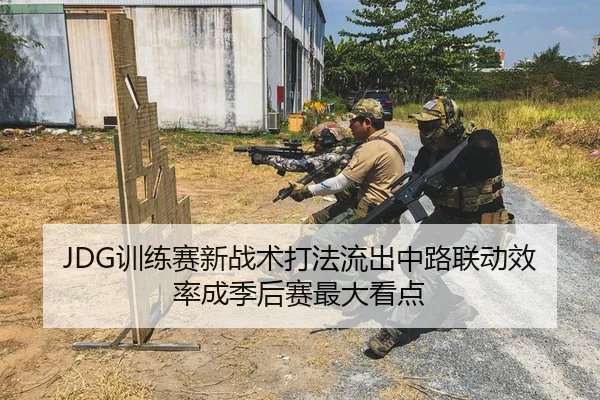 JDG训练赛新战术打法流出中路联动效率成季后赛最大看点